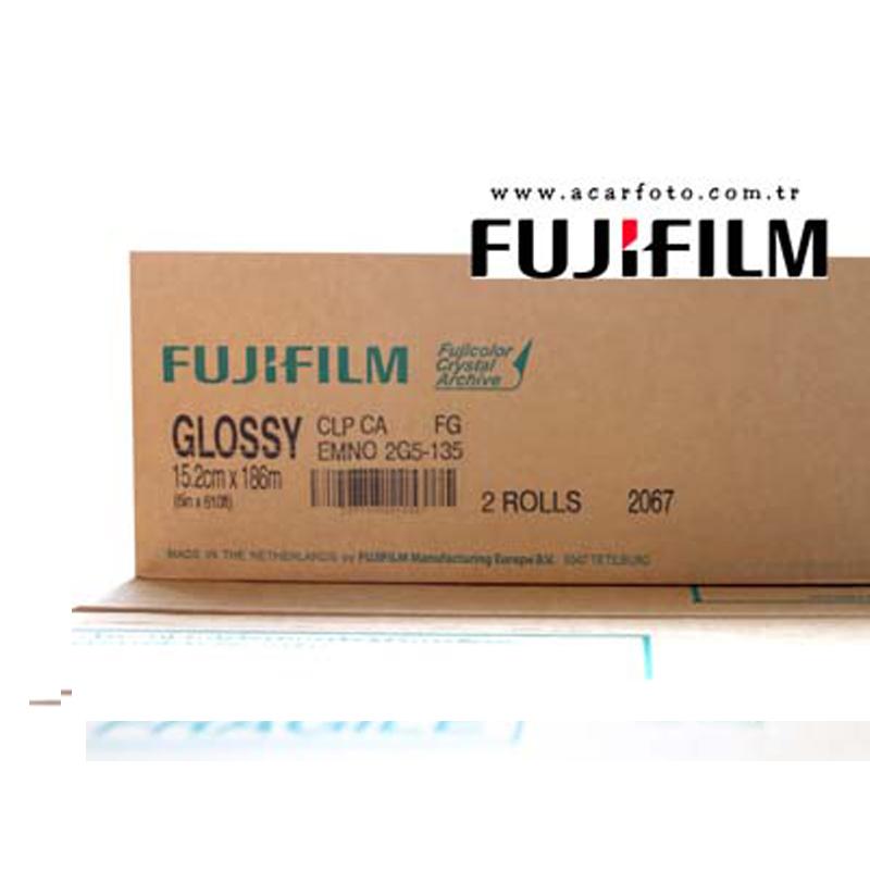 Fujifilm 15,2cmx186m Crystal Archive Glossy(Parlak) Fotoğraf Kağıdı – 1 Rulo